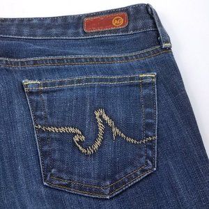 AG Adriano Goldschmied Club Dark Wash Flare Jeans